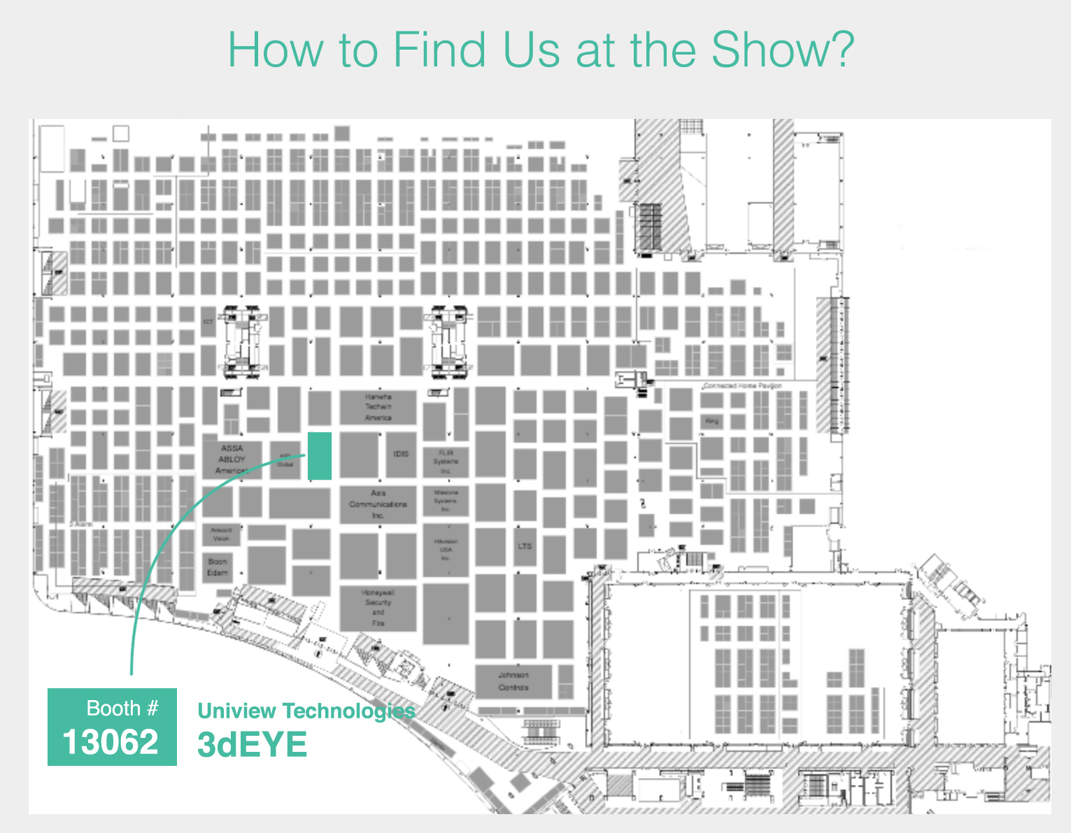 3dEYE booth # 13062